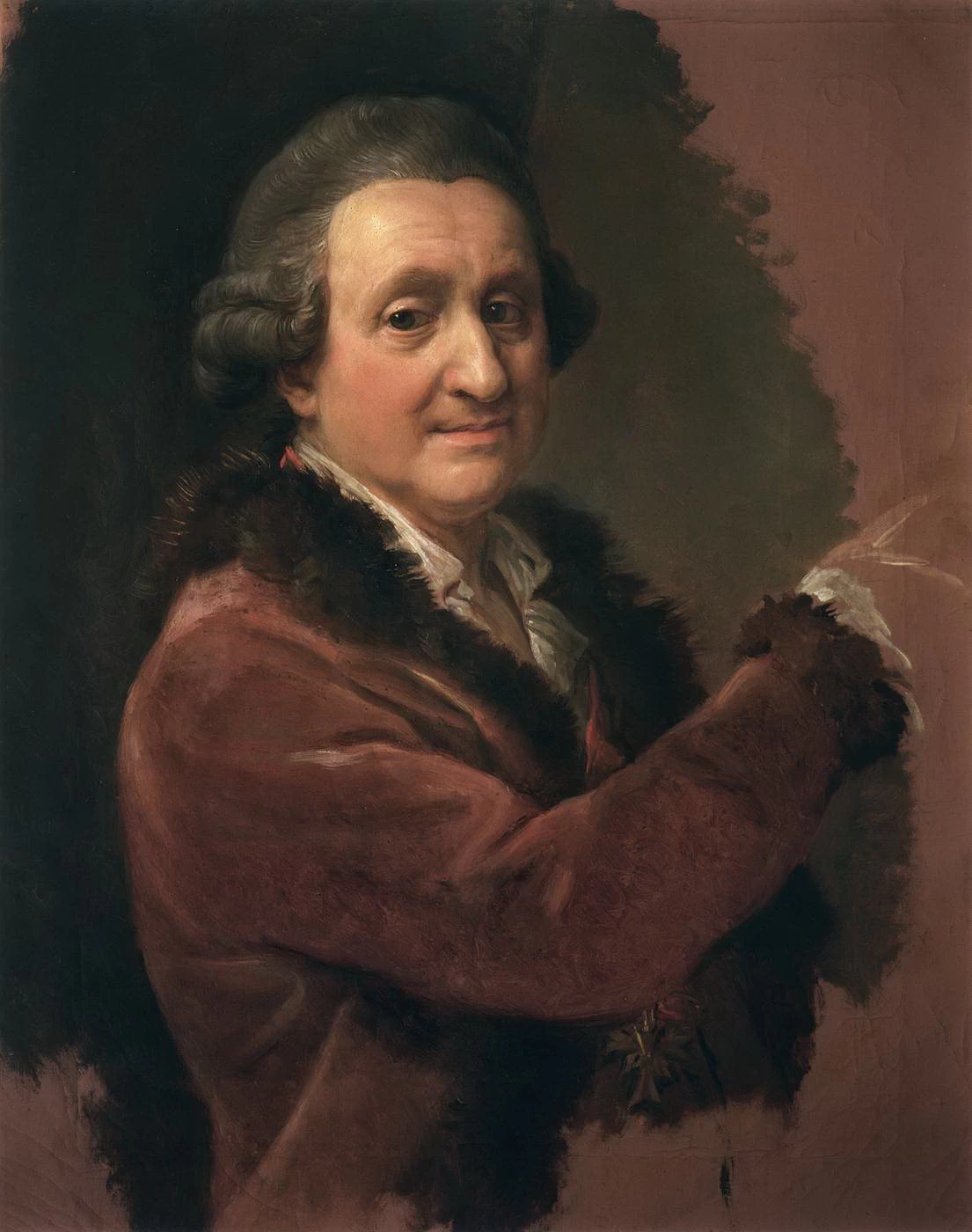 Autoritratto - Galleria degli Uffizi, Florence, Batoni Pompeo